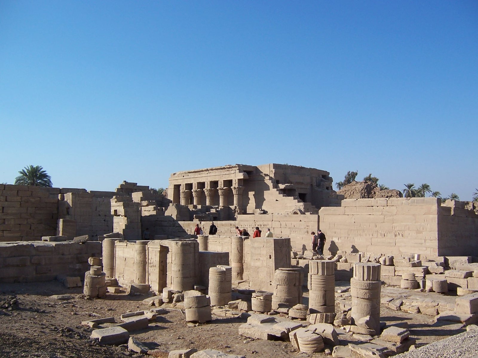 Dendera, near Qena on Walk the Nile