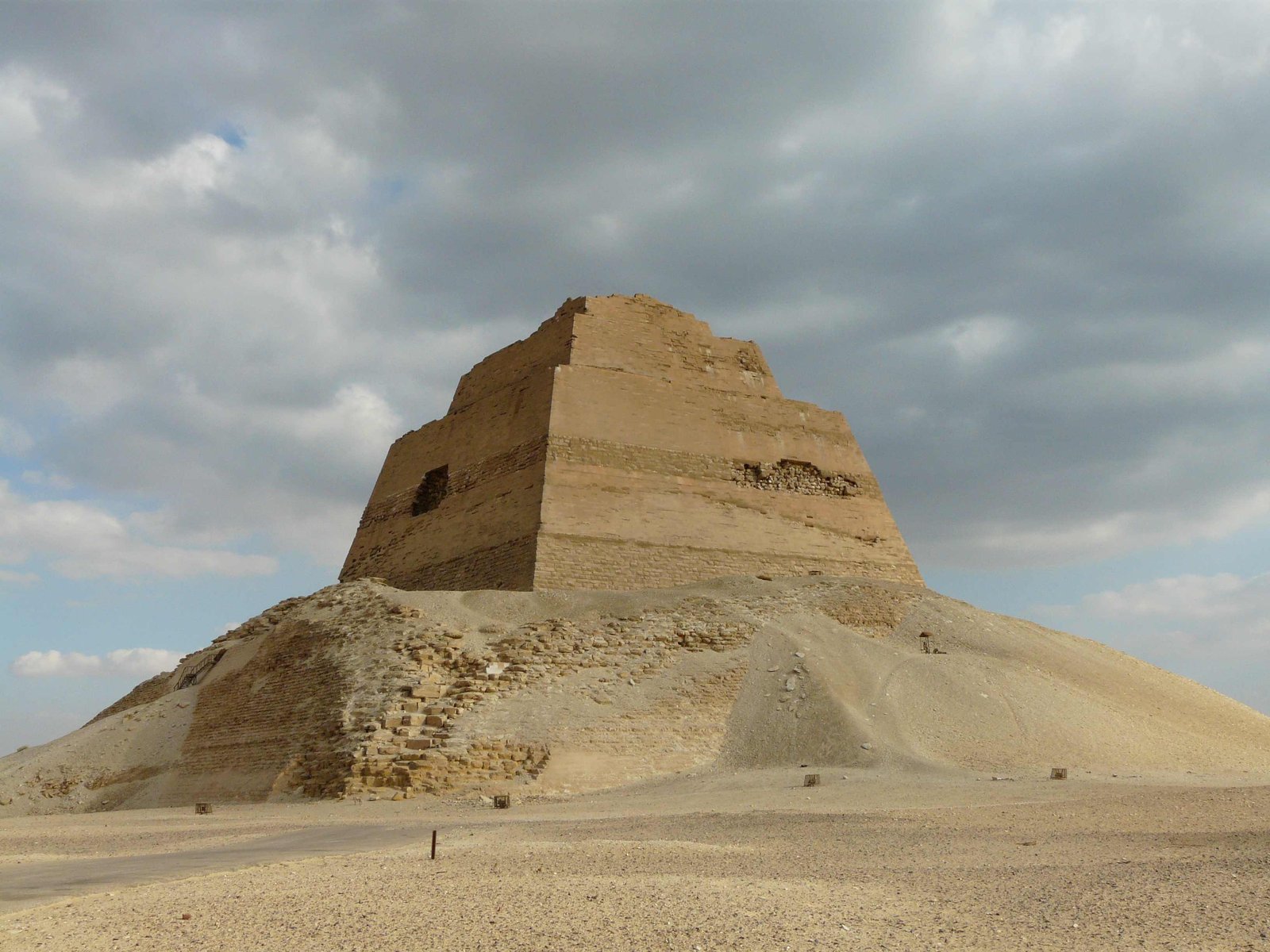 Meidum Pyramid on Walk the Nile