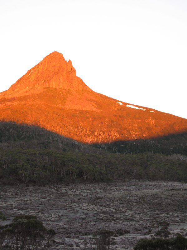 Barn Bluff on the Overland Track