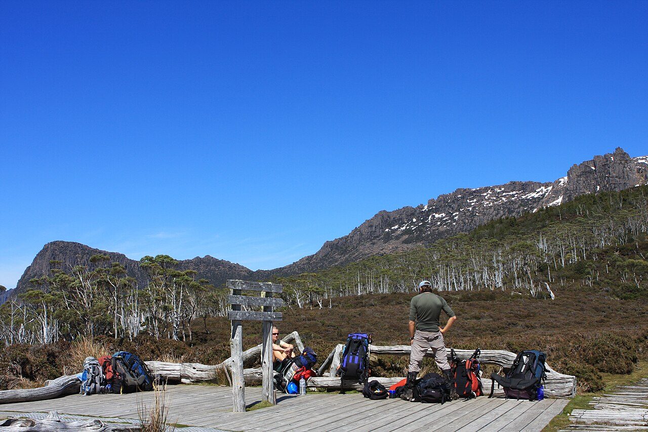 Pelion Gap on the Overland Track