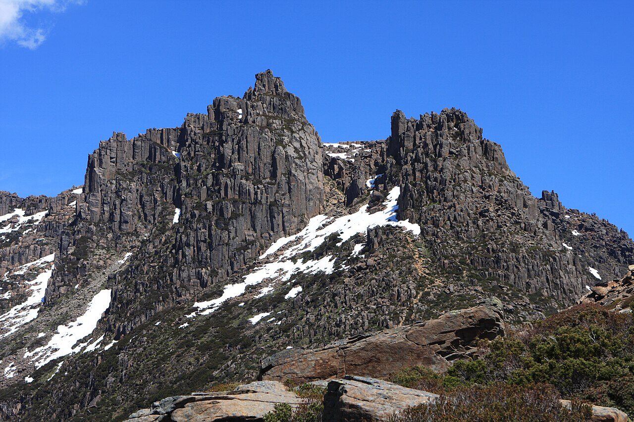 Mount Ossa on the Overland Track