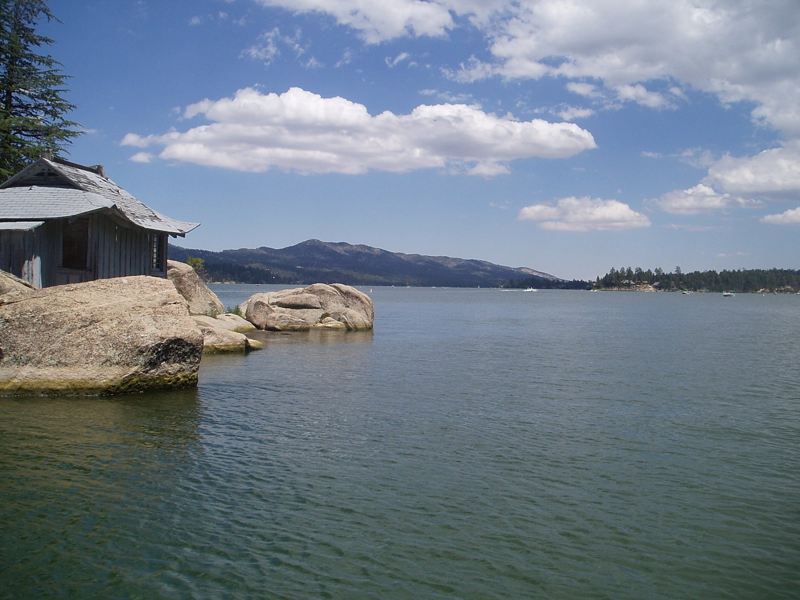 Big Bear Lake on the Pacific Crest Trail