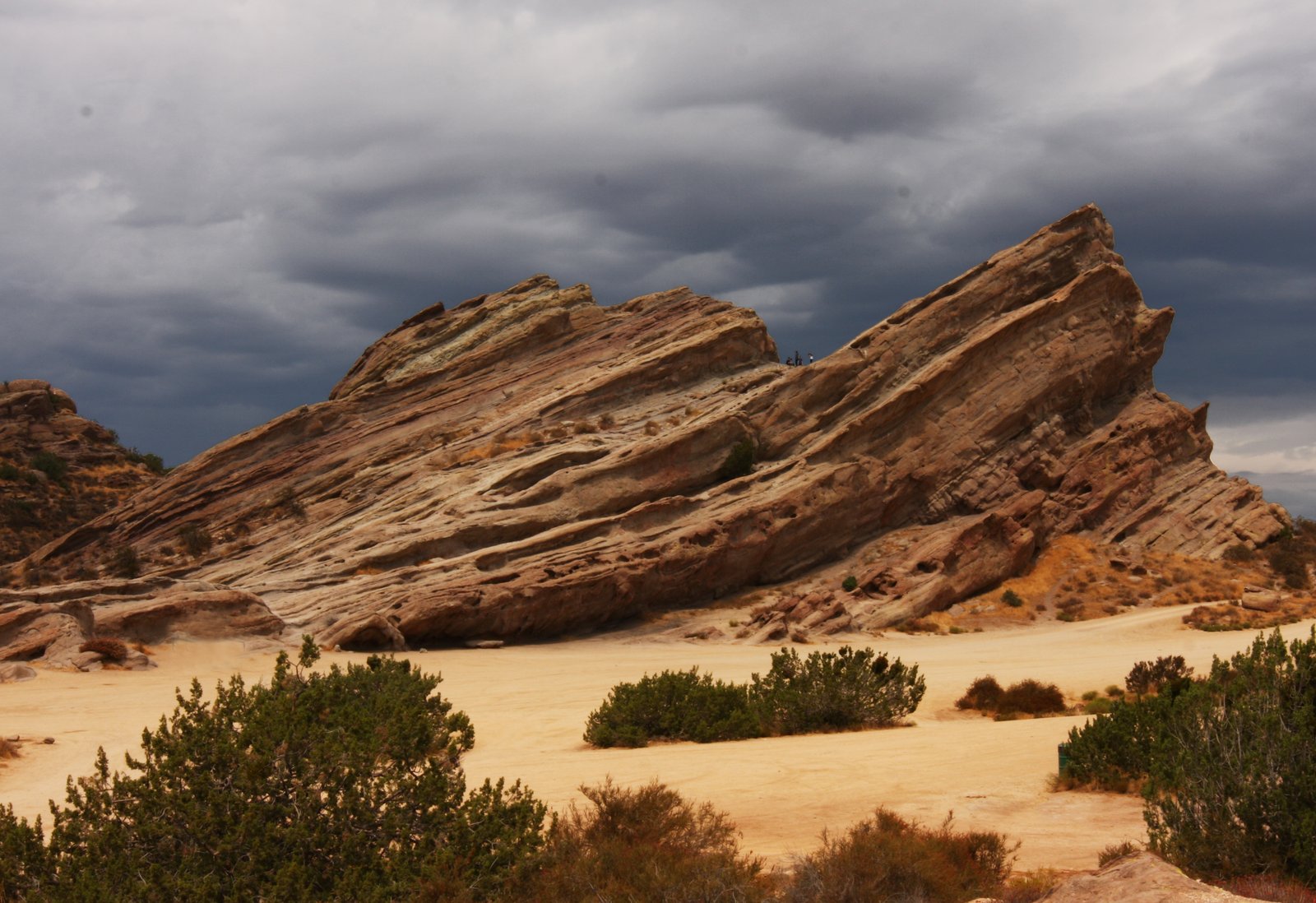 Vasquez Rocks on the Pacific Crest Trail