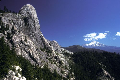 Castle Crags on the Pacific Crest Trail