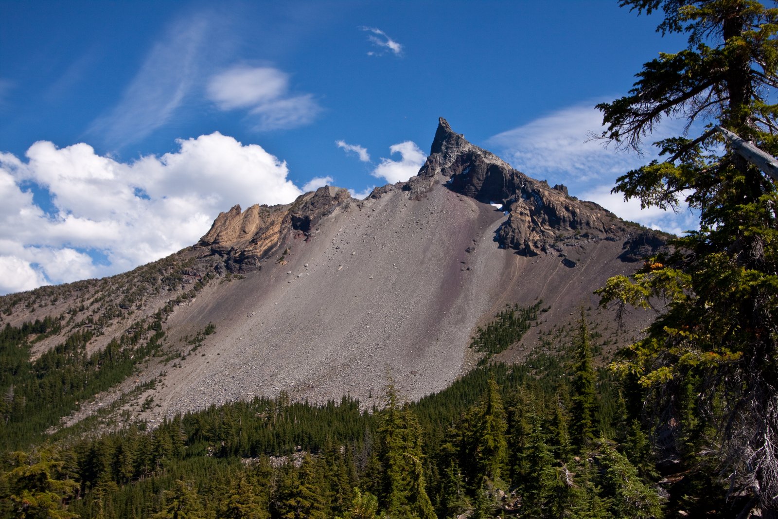 Mount Thielsen on the Pacific Crest Trail