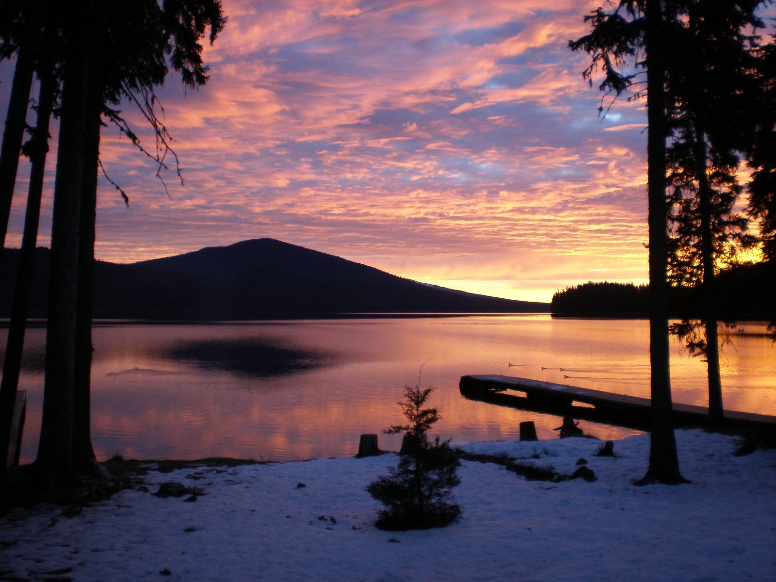 Shelter Cove and Odell Lake on the Pacific Crest Trail