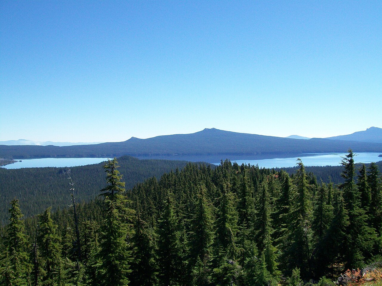 Charlton Lake on the Pacific Crest Trail