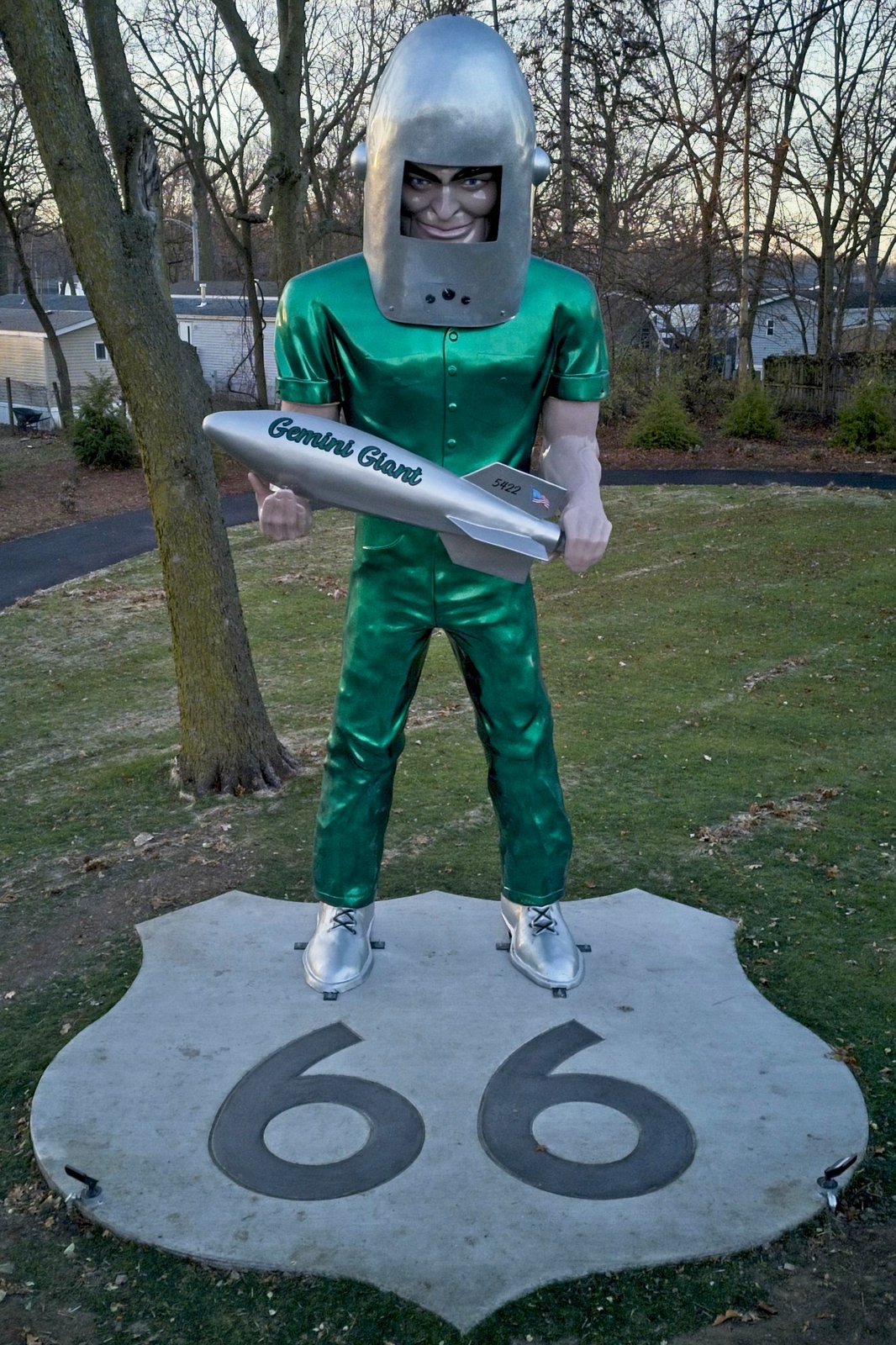 Wilmington IL (Gemini Giant) on Route 66