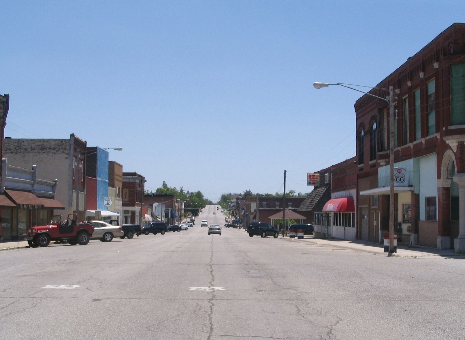 Galena, Kansas on Route 66