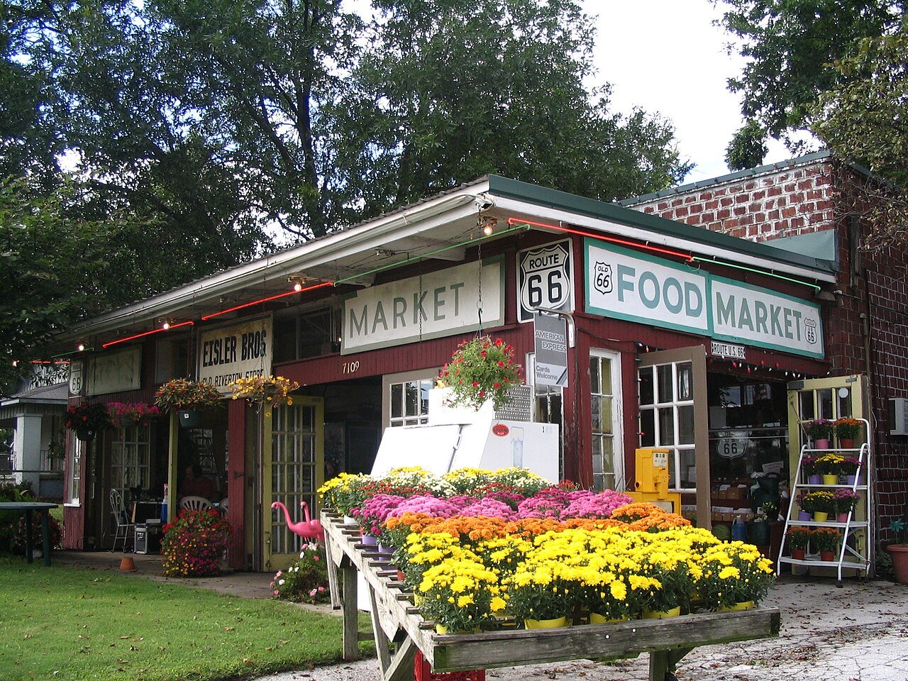 Riverton KS (Eisler Brothers Store) on Route 66
