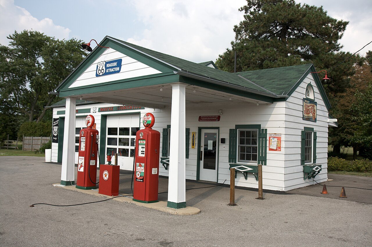 Dwight IL (Ambler's Texaco) on Route 66