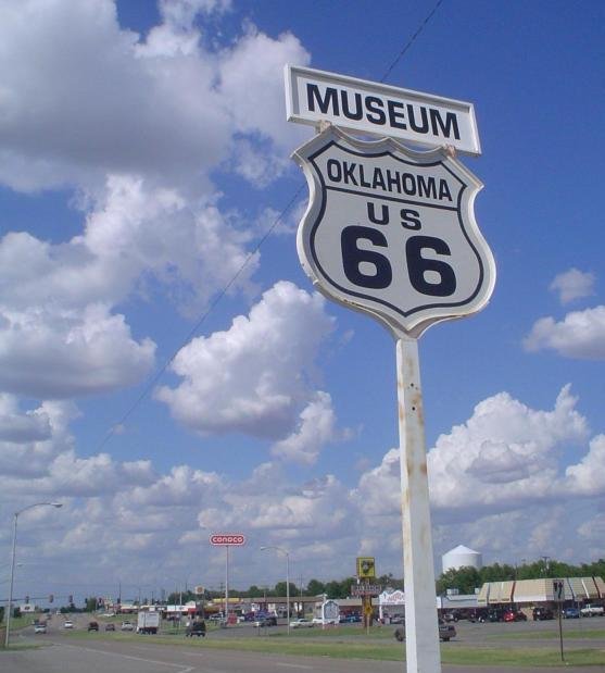 Clinton OK (Route 66 Museum) on Route 66
