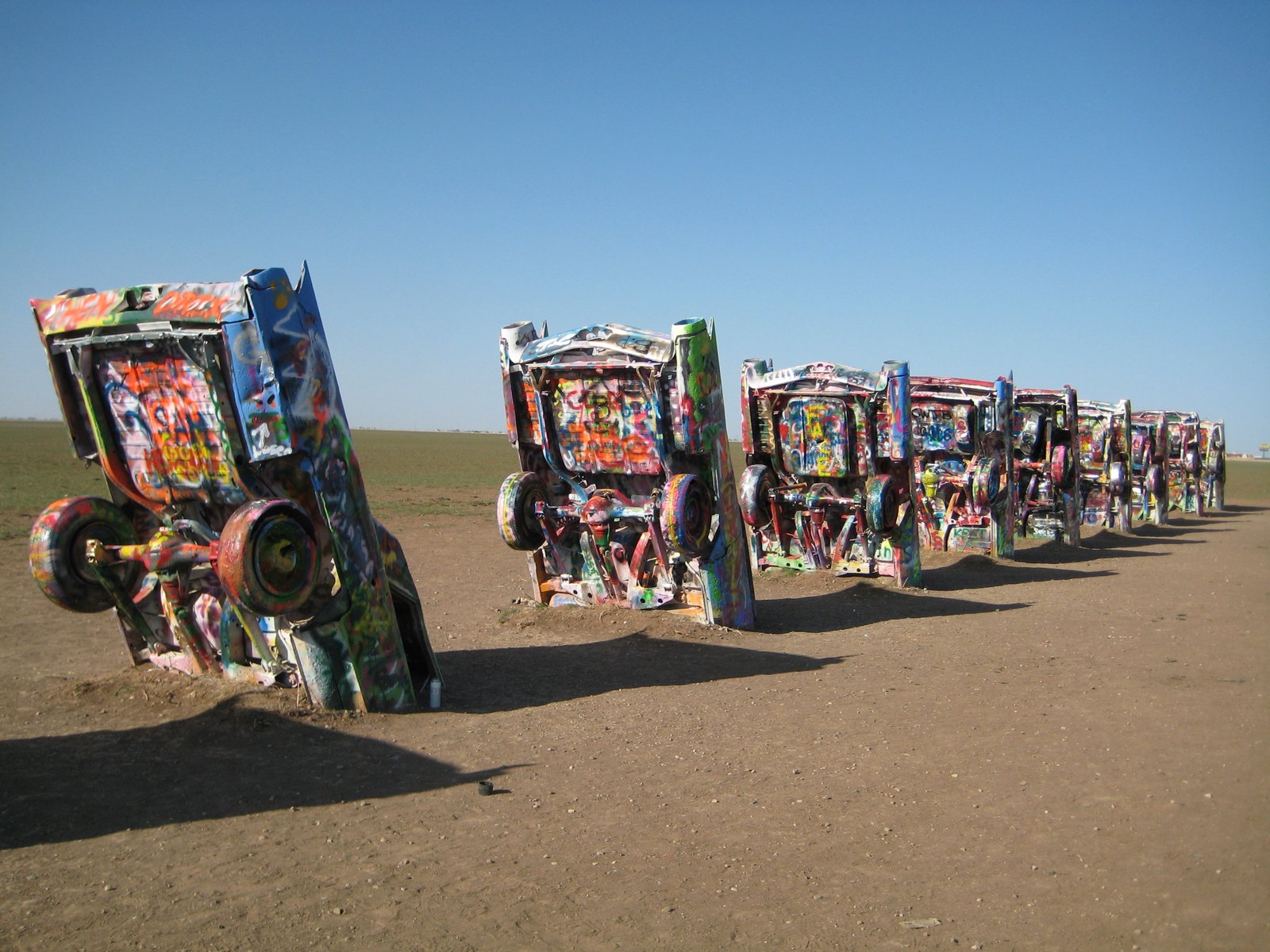 Cadillac Ranch, Amarillo, Texas on Route 66