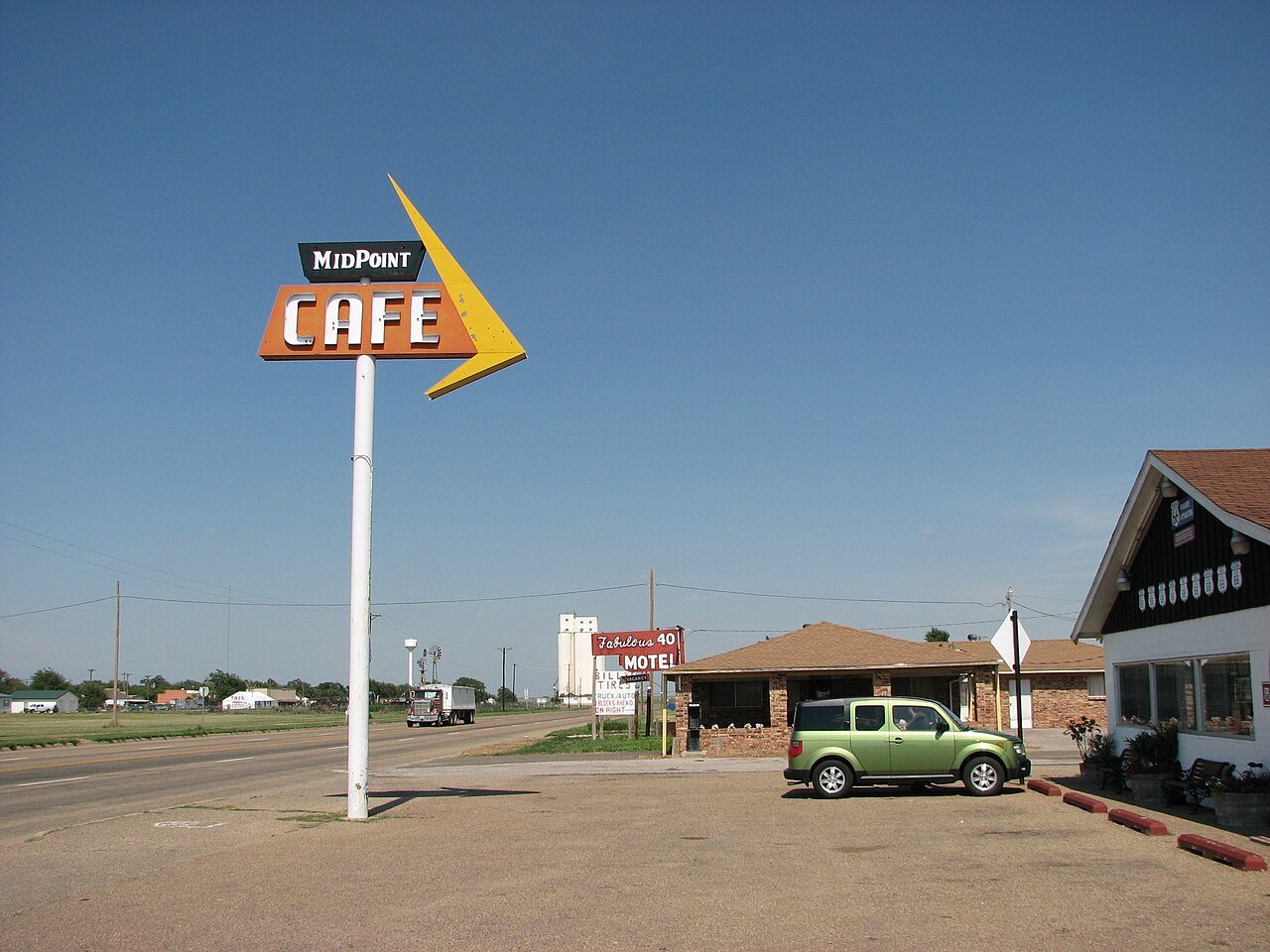 Adrian, Texas — The Midpoint on Route 66