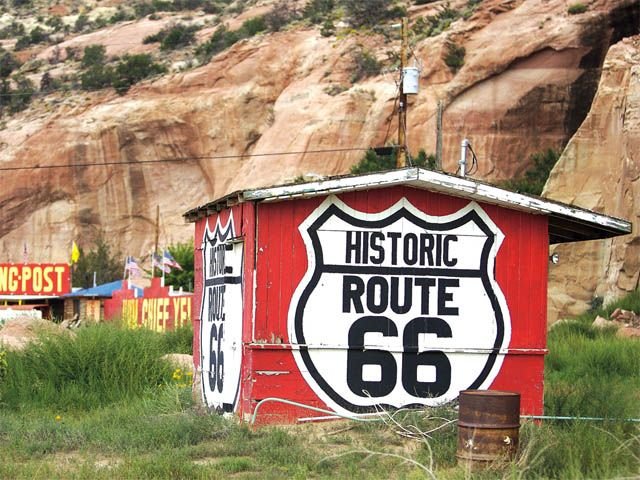 Lupton AZ (Painted Cliffs) on Route 66
