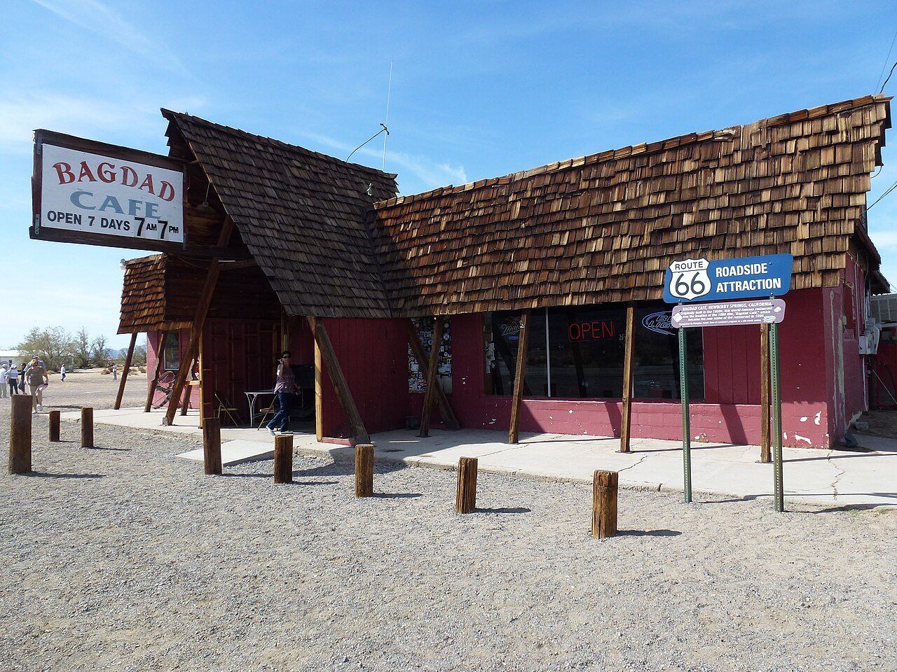 Newberry Springs CA (Bagdad Cafe) on Route 66