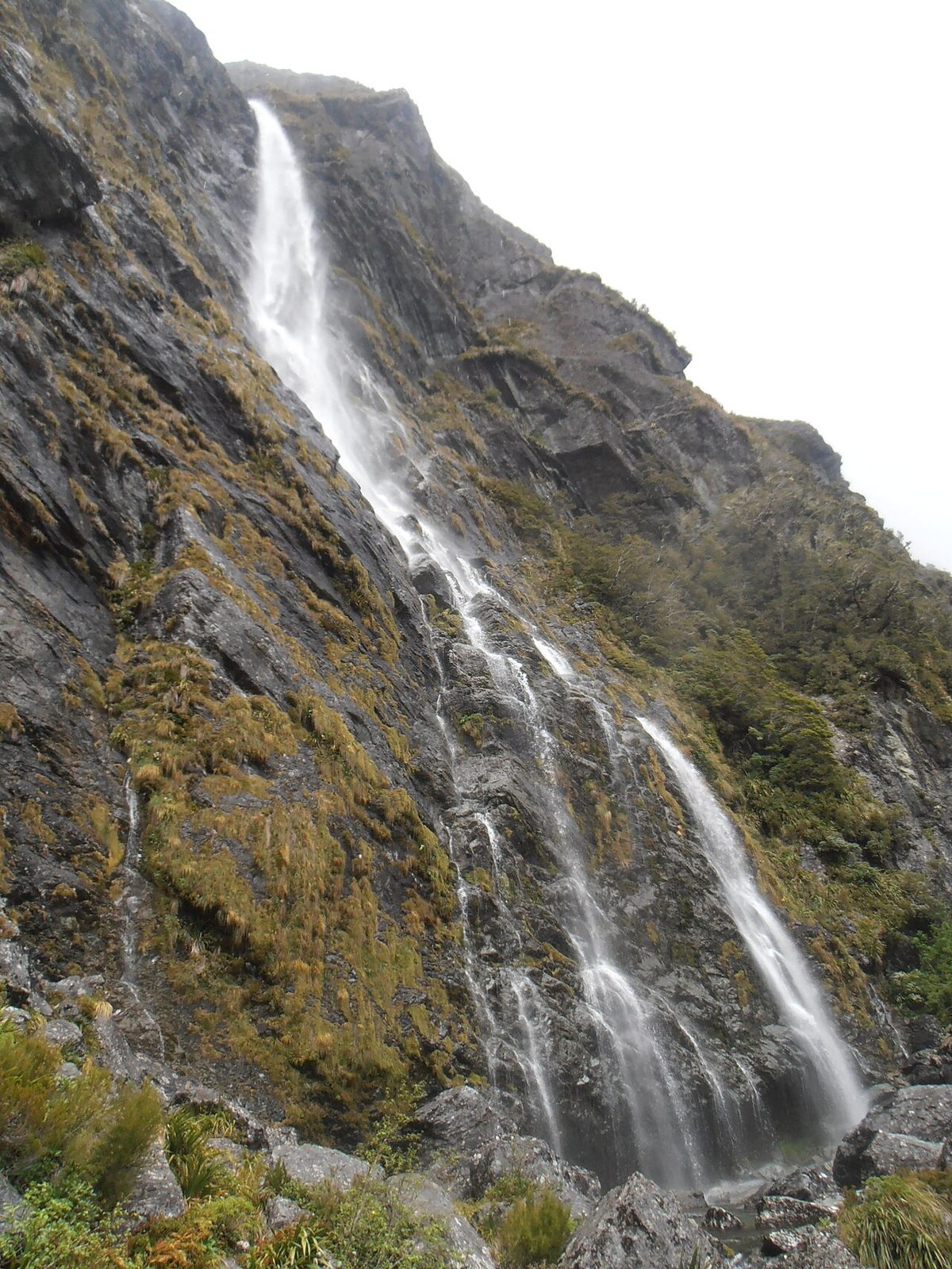 Earland Falls on the Routeburn Track