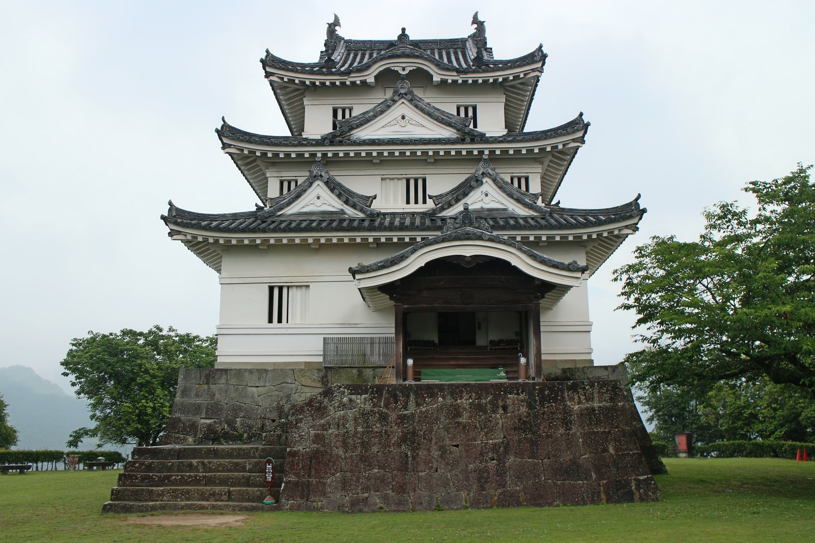 Uwajima and its castle on the Shikoku Pilgrimage