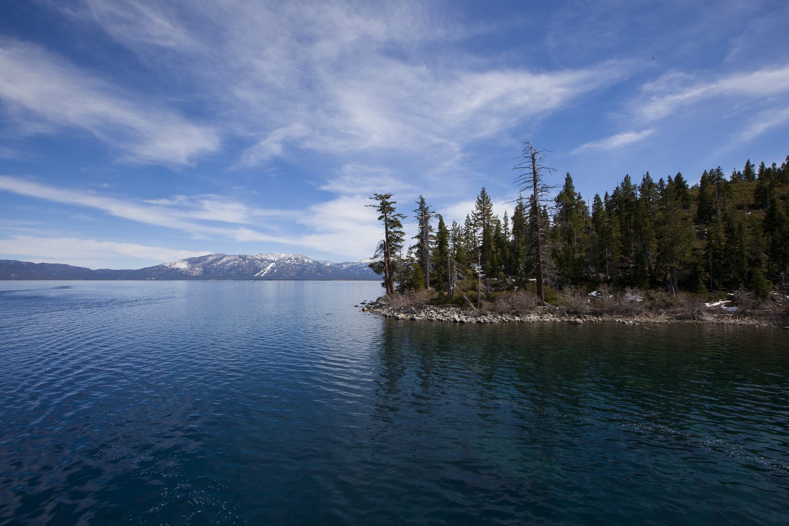 Tahoe City on the Tahoe Rim Trail