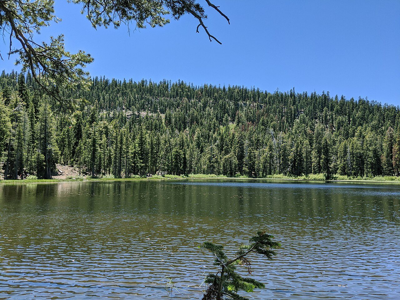 Watson Lake on the Tahoe Rim Trail