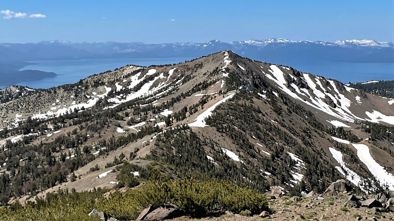 Relay Peak on the Tahoe Rim Trail