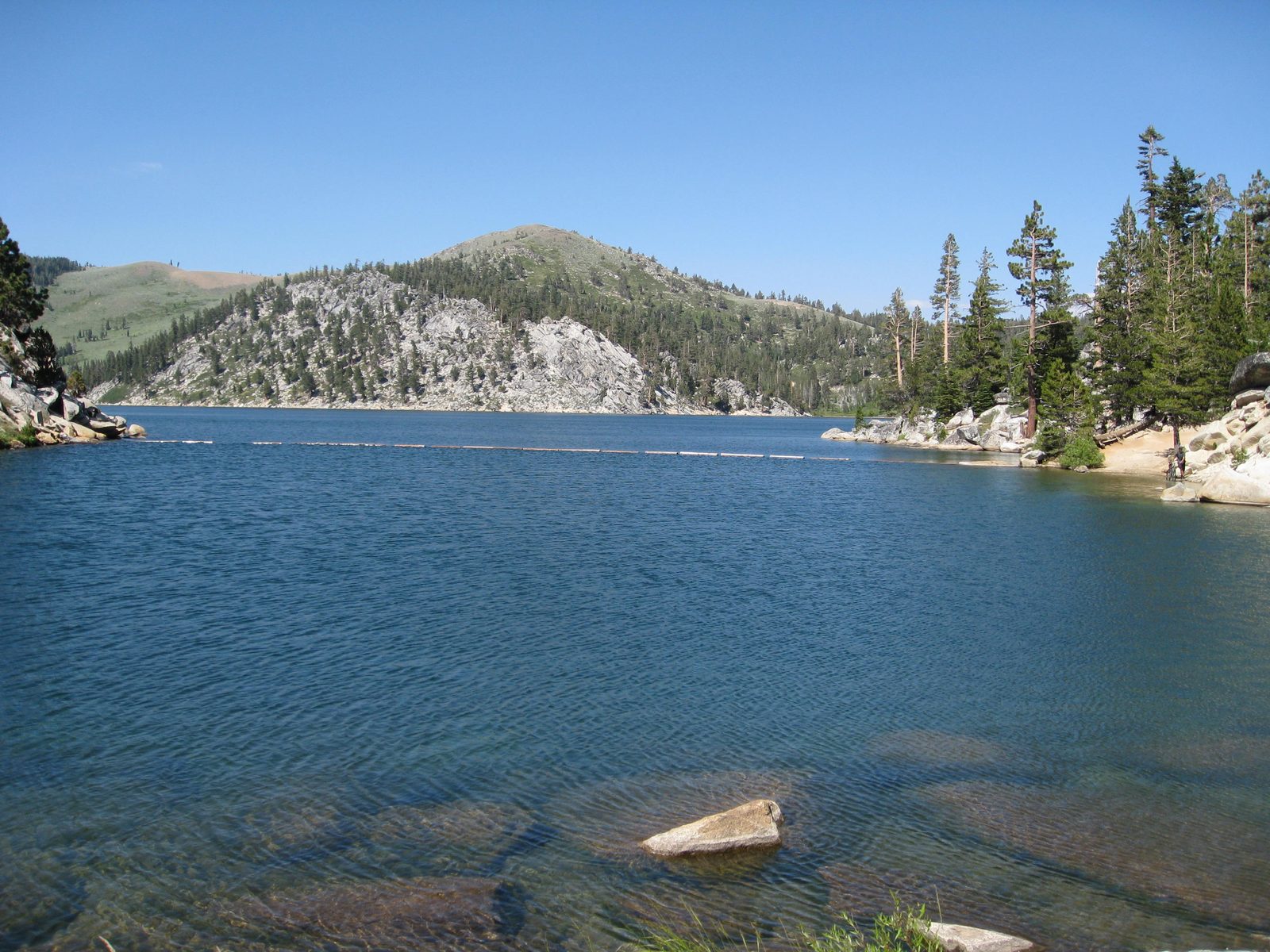 Marlette Lake on the Tahoe Rim Trail