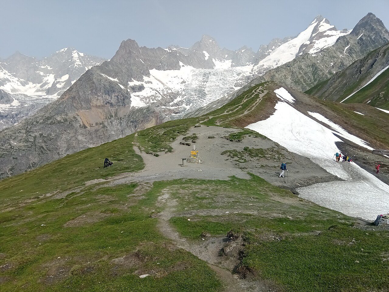 Grand Col Ferret on the Tour du Mont Blanc