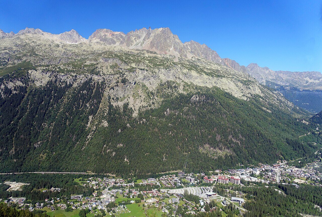 Argentière on the Tour du Mont Blanc