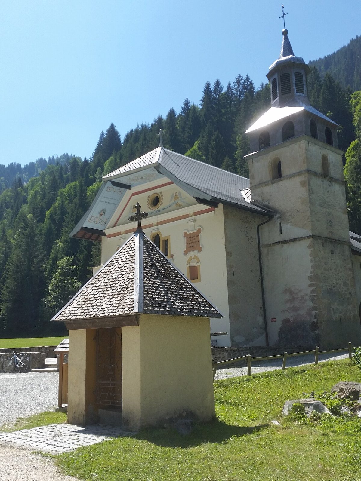 Notre-Dame de la Gorge on the Tour du Mont Blanc