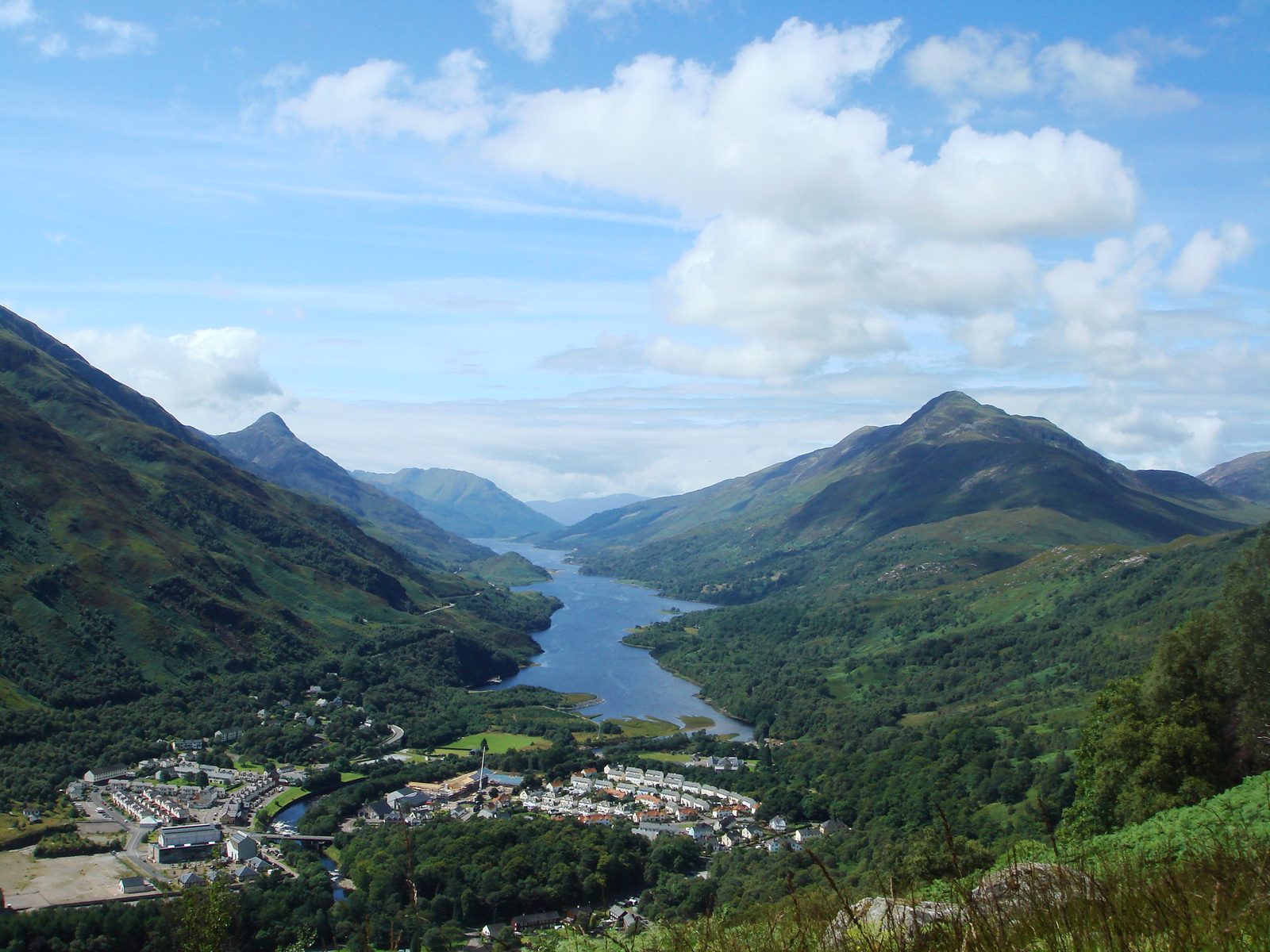 Kinlochleven on the West Highland Way